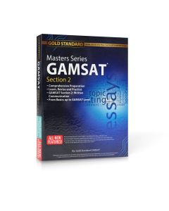 Masters Series GAMSAT Section 2 Preparation by Gold Standard