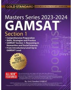 Masters Series GAMSAT Section 1 Preparation by Gold Standard