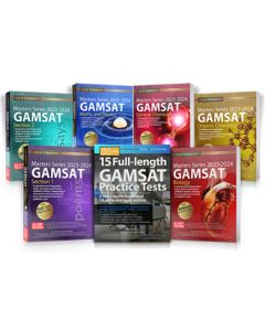 Masters Series GAMSAT Complete 7 book set 2023 2024