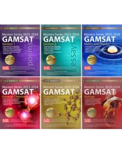 Masters Series GAMSAT 6 Textbooks Set 2023 2024