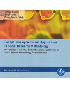 Recent Developments and Applications in Social Research