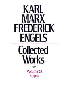 Marx & Engels Vol 25