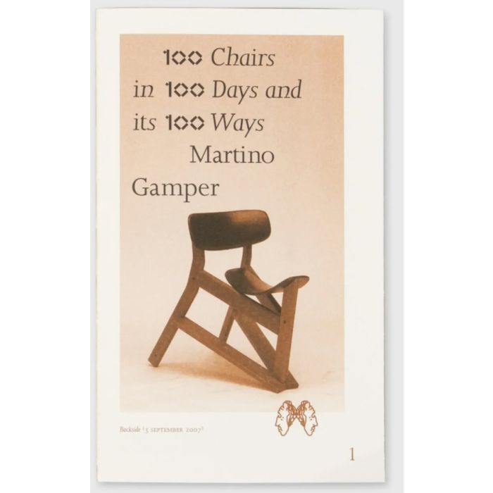 100 Chairs in 100 Days and its 100 Ways (5th edition)