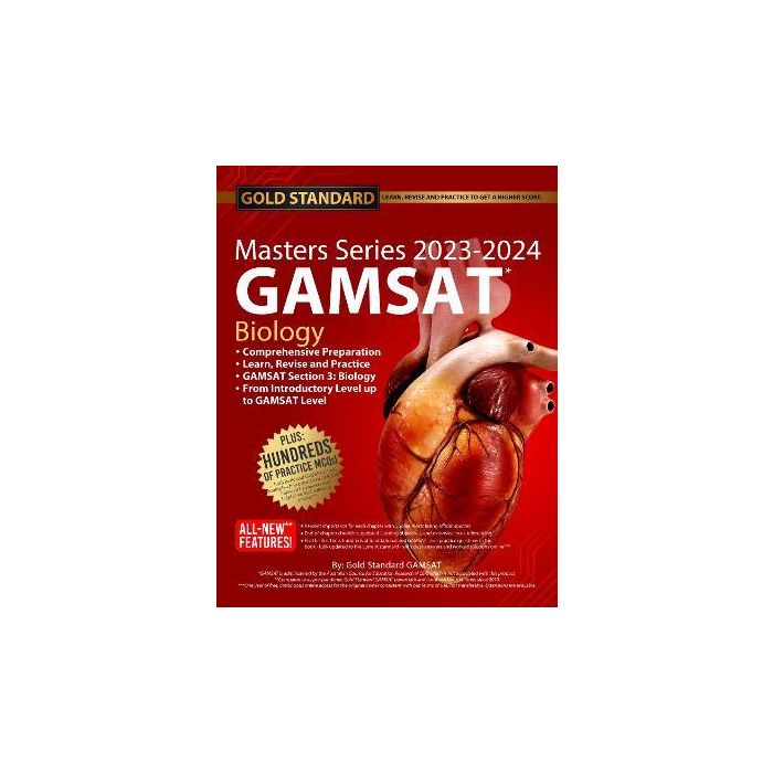 Masters Series GAMSAT Biology Preparation by Gold Standard