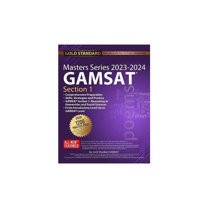 Masters Series GAMSAT Section 1 Preparation by Gold Standard