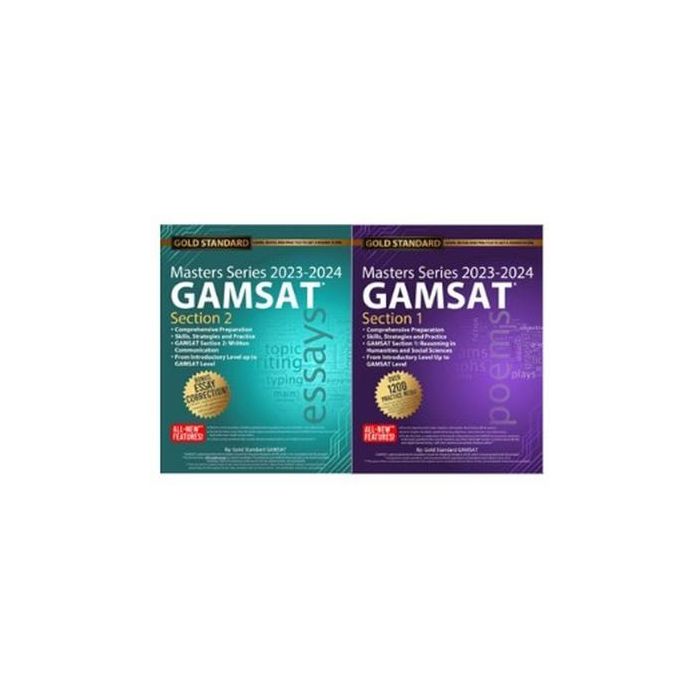 Masters Series GAMSAT 2 Book set 2023 2024