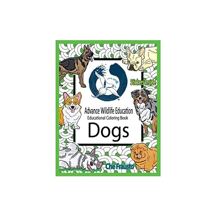 Dogs: Educational Coloring Book