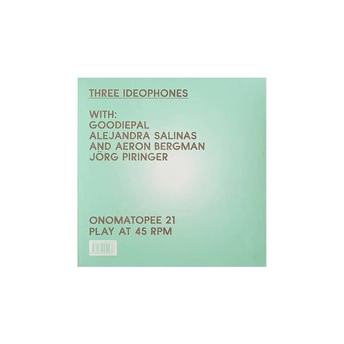 Three Ideophones  - OMP 21