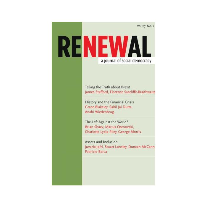 Renewal Volume 27 No1 2019