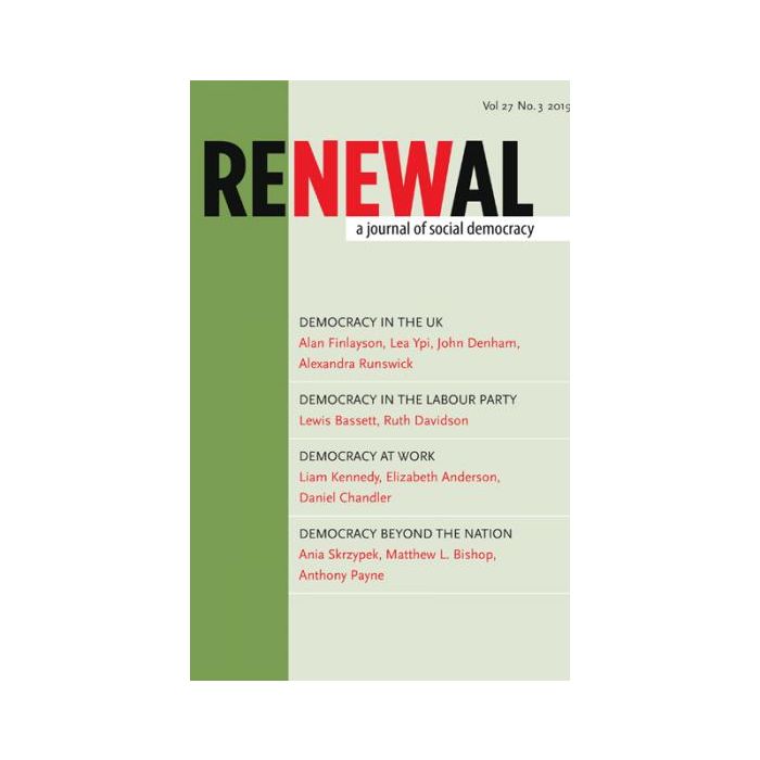 Renewal Volume 27 No3 2019